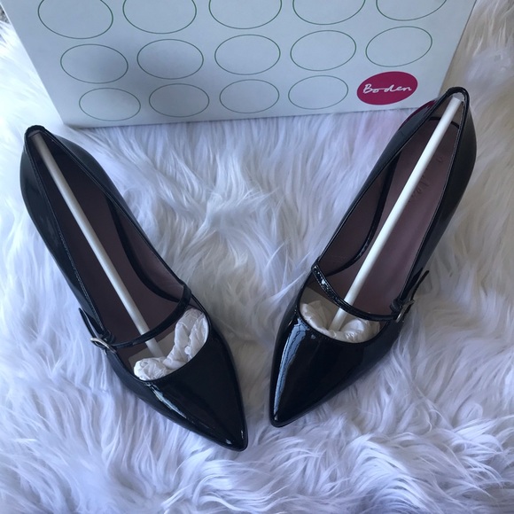 NWOT Boden Patent Leather Shoes - Picture 4 of 7
